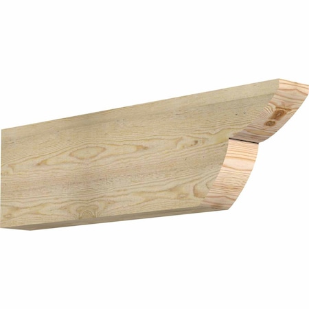 Ekena Millwork Crestline Rough Sawn Rafter Tail, Douglas Fir, 4"W x 10"H x 36"L RFT04X10X36CRE00RDF